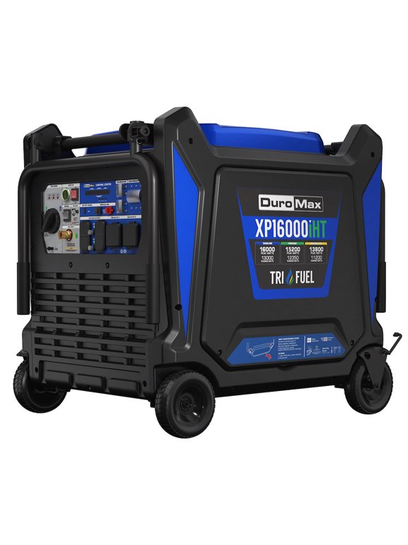 XP16000iHT 16,000 Watt Tri Fuel Portable Inverter Generator - Quiet, Low THD