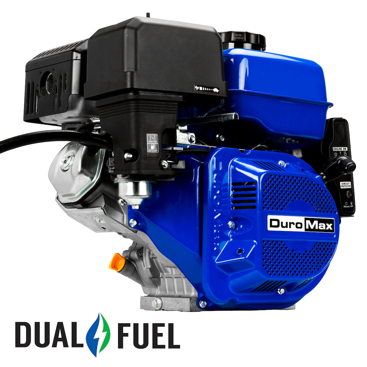 Aceup Energy 7HP 212cc Gas Engine Horizontal Shaft, 4 Stroke OHV Gas ...