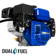 DuroMax XP7HPX 212cc 3/4 Shaft Recoil/Electric Start Horizontal Dual Fuel Engine