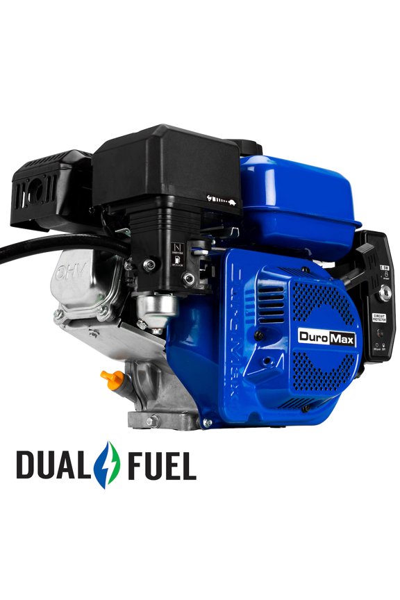 XP7HPX 212cc 3/4" Shaft Recoil/Electric Start Horizontal Dual Fuel Engine