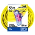 DuroMax XPC12050C 50 Foot, 12 Gauge, Triple Tap Extension Power Cord