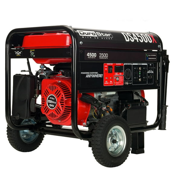 DuroStar 3500W Electric Start Power Generator, CO Alert