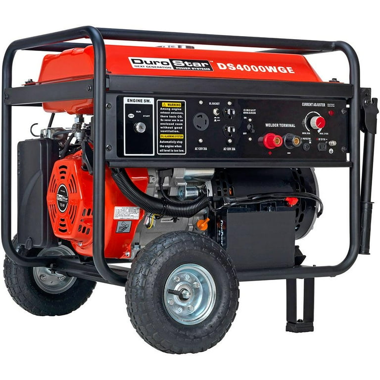DuroStar DS4000WGE Electric Start Portable 210 Amp Welding Welder Generator DuroStar DS4000WGE Electric Start Portable 210 Amp Welding Welder Generator
