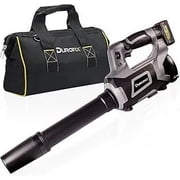 Durofix G12 Series 12V RZ1282-PG Cordless 8-Speed Compact Blower w/ Nozzle Attachments + 4.0 battery Charger Canvas bag