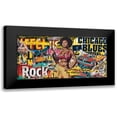 thumbnail image 1 of Durrey, Laurent 24x14 Black Modern Framed Museum Art Print Titled - Chicago blues, 1 of 5