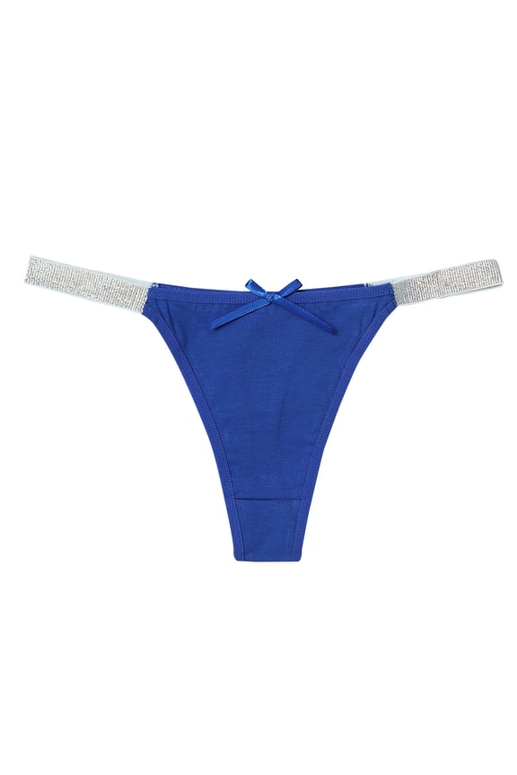 Sheer G String Thong Panties for Women - Low Lift Transparent Briefs, Soft Breathable T Back Base Layer for Daily Wear