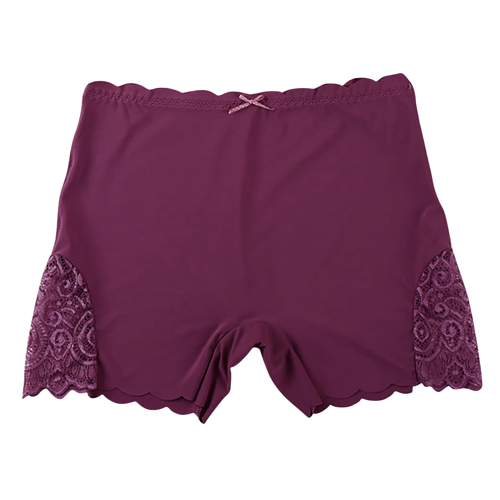 Dursoulink Women's High Waist Lace Safety Pants - Exposure