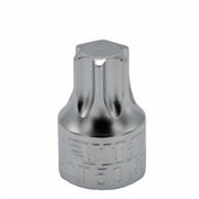 VIM Hand Tools HCT50-04 T50 Half/Cut Torx Driver x 1/4" Sq Dr .75" Long VIM-HCT50-04