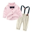 thumbnail image 1 of Durtebeua Baby Boy Clothes Toddler Outfit Long-sleeve Hooded Top and Pants Set for Baby 3-4 Years, 1 of 5