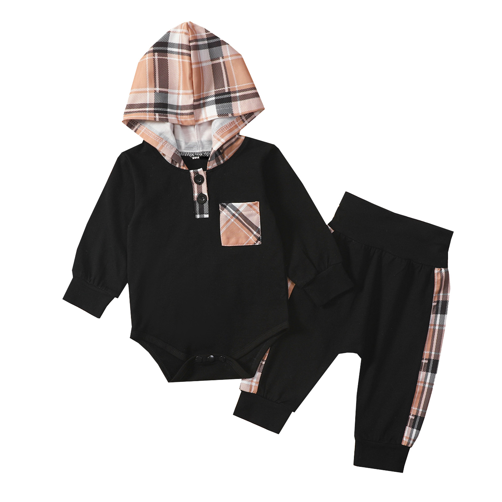 Durtebeua Baby Boy Hoodies And Pants Baby Boys Winter Clothes Outfits 3