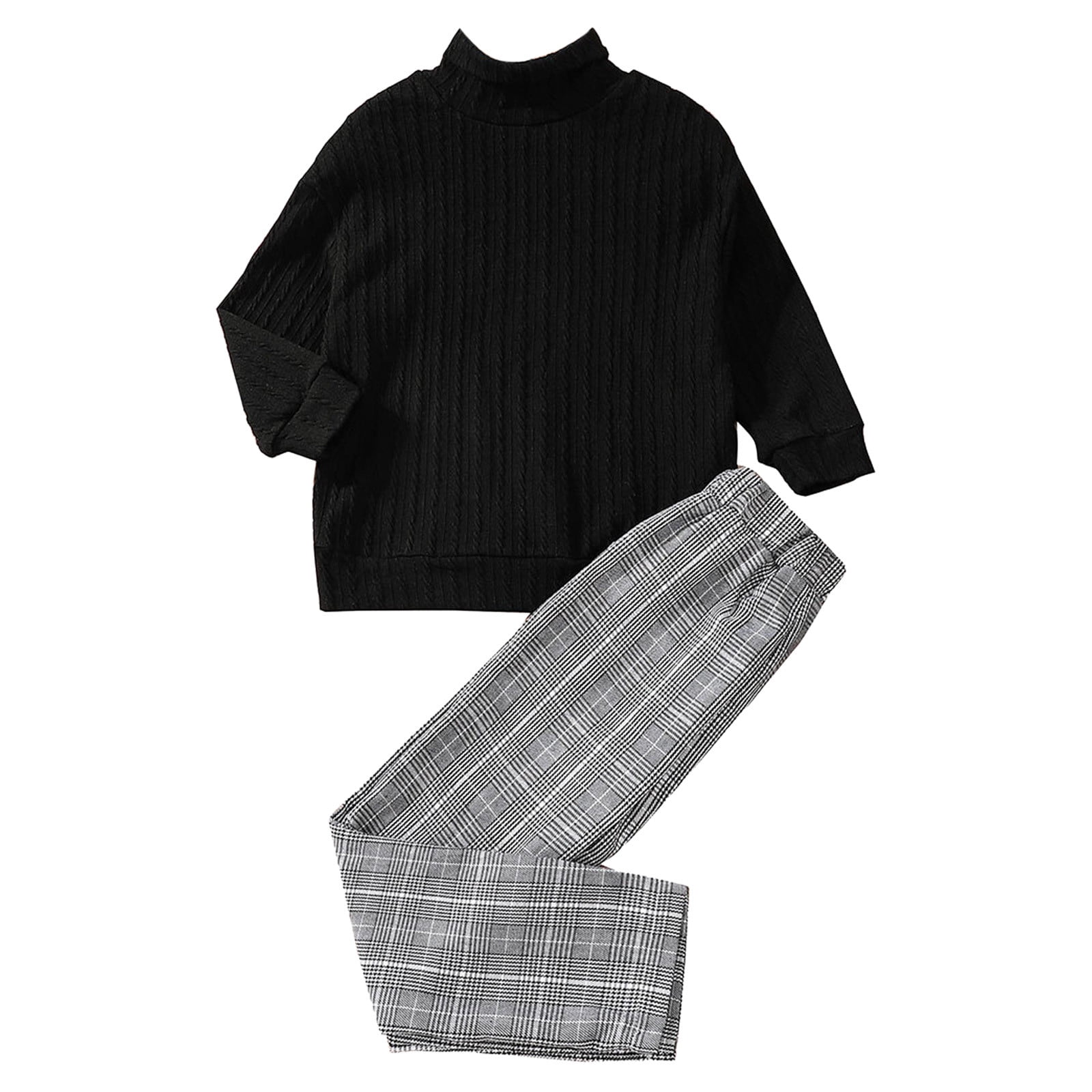 Durtebeua Baby Boy Outfits Sets Pullover Tops Long Pants Fall Winter