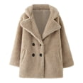 thumbnail image 1 of Durtebeua Baby Girls' Hooded Jacket Warm Long Sleeve Kids Autumn Coat Outwear Clothes with Pockets 5-6 Years, 1 of 6