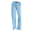 thumbnail image 1 of Durtebeua Baggy Jeans For Women Petite Length Ripped Denim Pants Distressed Jeans, 1 of 6