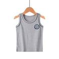 thumbnail image 1 of Durtebeua Boys' Sleeveless Tank Top Shirts Grey,3-4 Years, 1 of 3
