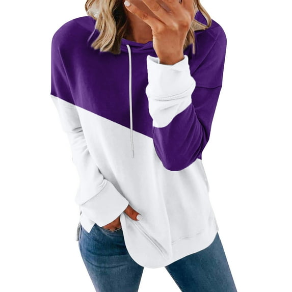 Durtebeua Casual Long Sleeve Drawstring Hoodie Dress With Pocket Womens Sweatshirts And Hoodies Trendy