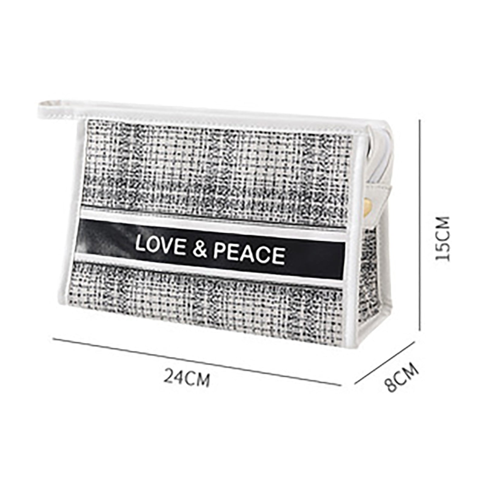 Durtebeua Cosmetic Bag Makeup Bag Portable Travel Cosmetic Bag For