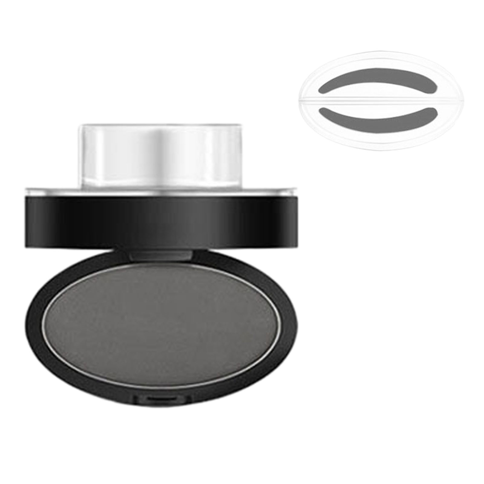 Durtebeua Eyebrow Stencils Reusable Lazy Seal Eyebrow Powder And Sweat Not Easy To Beginners Artefact Domestic Makeup ( Eyebrow Bright Gray And Dark Brown) Lift And Tint