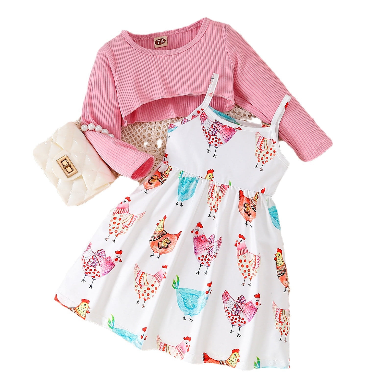 Durtebeua Girls Fall Winter Clothing Set Fall Clothing Outfits Baby ...