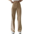 thumbnail image 1 of Durtebeua High Waisted Jean Shorts Women Bell Jeans Stretch Slim Pants Length Jeans, 1 of 6
