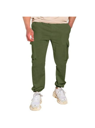 QWANG Men's Tactical Pants, Camo Hiking Pants, Military Ripstop