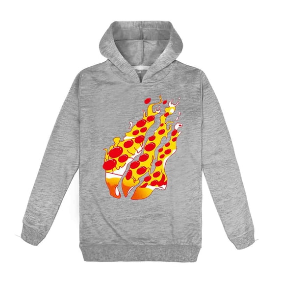 Durtebeua Hooded Pullover Jacket Coat Fall Winter with Pocket Kids Boys Girls Hoodies Pullover (12-14Years)
