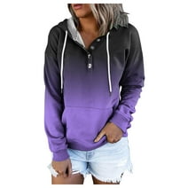 Durtebeua Hoodies for Women Casual Mid weight Hooded Sweatshirt