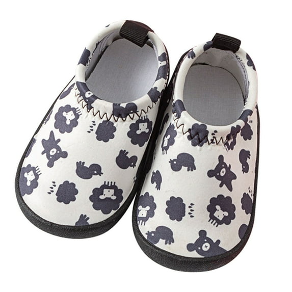 Durtebeua Kids-Water-Shoes Lightweight Non-Slip Aqua-Socks Swim-Shoes for Beach-Pool Walking for Boys Girls B,8