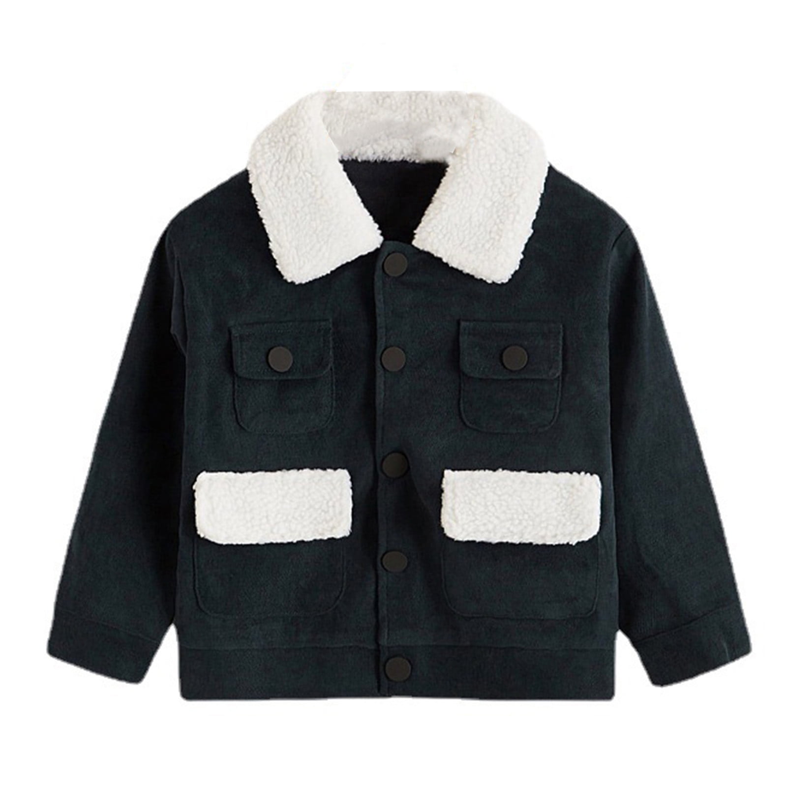 Durtebeua Kids Winter Coats Boys Coats Windbreaker Casual Outdoor