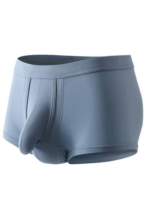 Long Boxer Briefs For Men With Pouch Men's Pocket Boxer Briefs Pack, Total Support Pouch