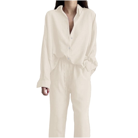 Durtebeua Long Sleeve Hooded Sweatshirt Sweatpants 2 Piece Workout Sports Sets Sweatsuits For Womens