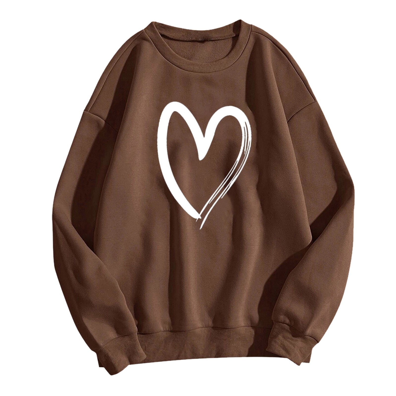 LOOSE FIT GRAPHIC LONG SLEEVE SWEATER
