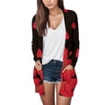 thumbnail image 1 of Durtebeua Loose Cardigan Sweater Outerwear Coat with Pockets Long Cardigans For Women With Pockets, 1 of 5