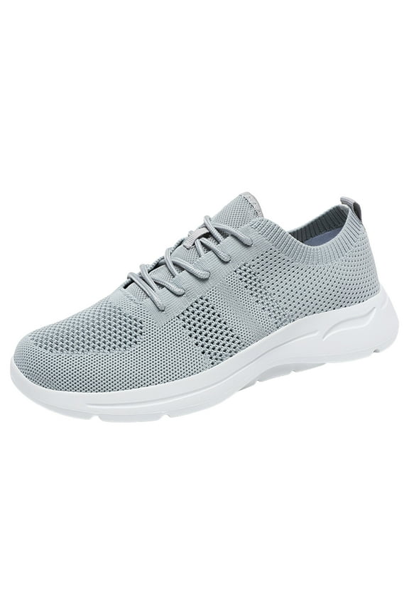 Men's Lightweight Quick Drying Aqua Water Shoes Athletic Sport Walking Shoes Grey,8.5