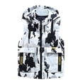 thumbnail image 1 of Durtebeua Men's Outdoor Winter Vest Outerwear Padded Puffer Sleeveless Vest Z05-Camouflage,XL, 1 of 3