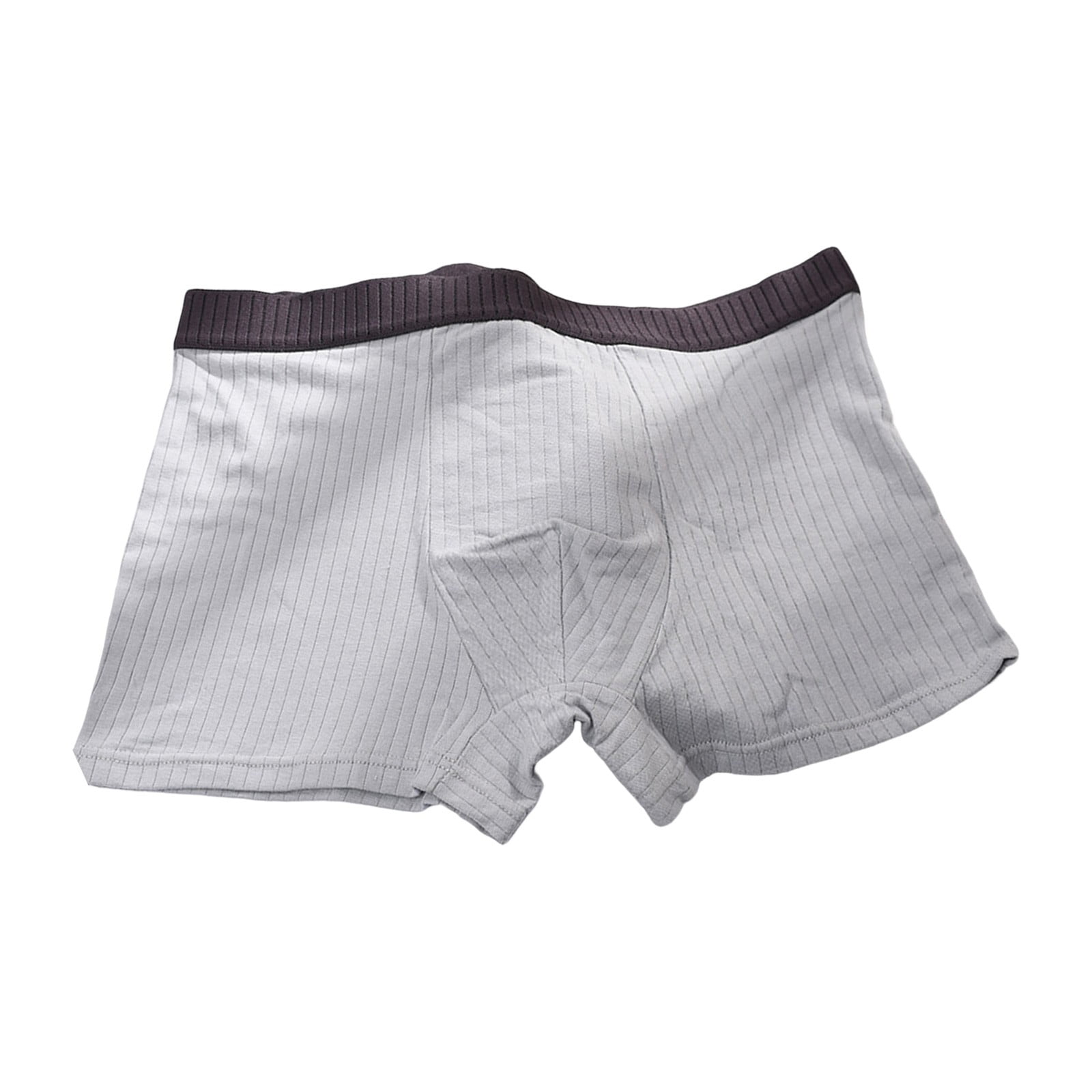 Durtebeua Men's Underwear Performance Boxer Briefs with Fly Pouch Men'S  Boxer Briefs Long Leg