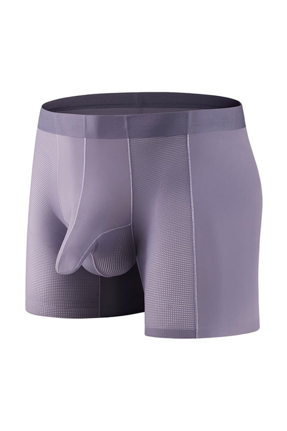 Mens Boxer Briefs Long Leg Men's Ultra Soft Modern Modal Boxer Brief