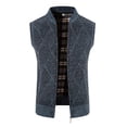 thumbnail image 1 of Durtebeua Mens Winter Vest Puffer Vest Casual Stand Collar Quilted Waistcoat Outdoor Padded Ski Vest, 1 of 5
