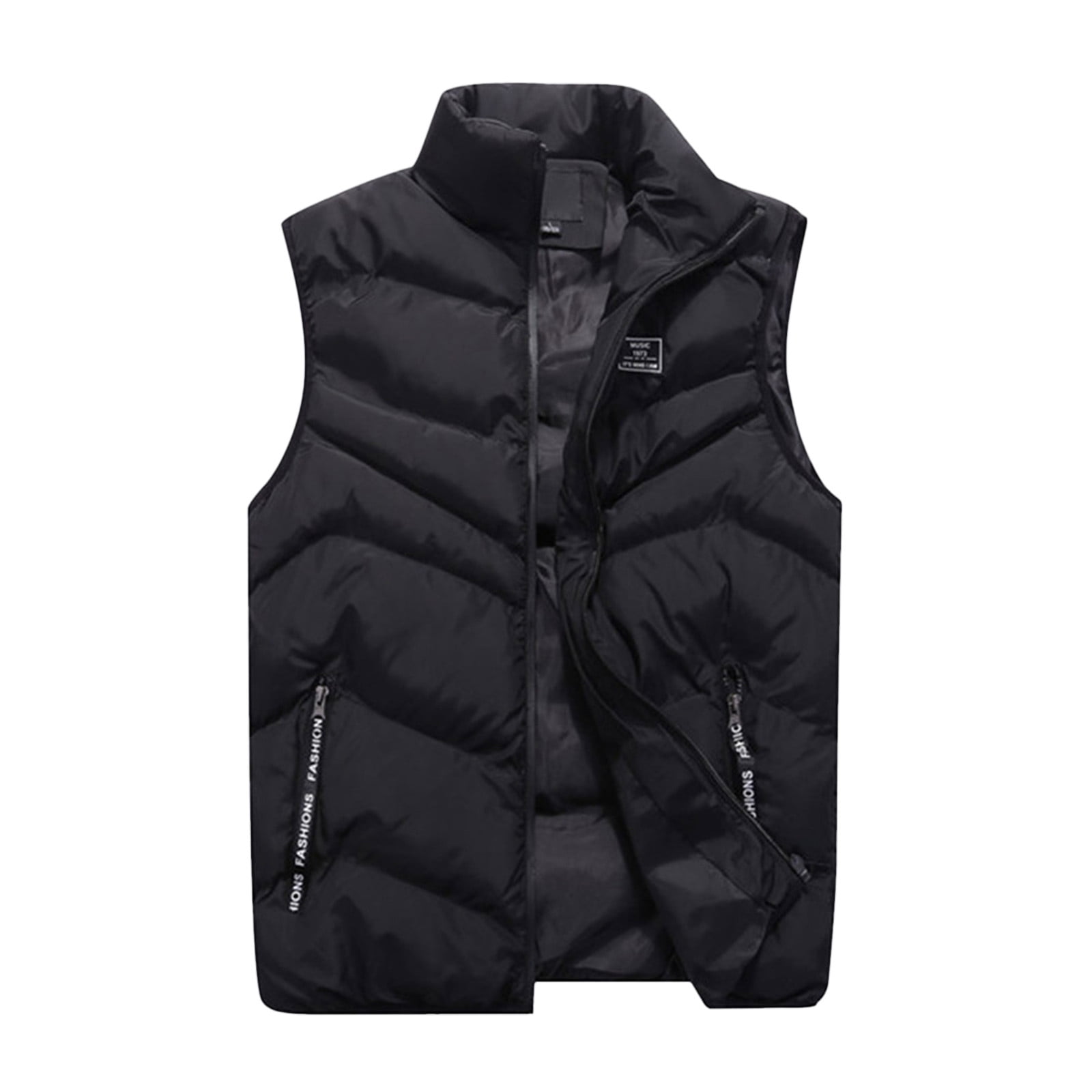 Durtebeua Mens Puffer Vest Winter Jacket Mens Lightweight Down