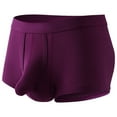 thumbnail image 1 of Durtebeua Mens Trunk Underwear Anti-Chafing Moisture Wicking, Scrotal Support Men'S Boxer Briefs Long Leg, 1 of 2
