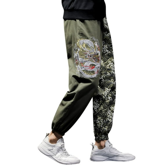 Durtebeua Pants For Men With Pockets Jogging Pants, Mens Pajama Pants with Pockets