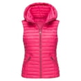 thumbnail image 1 of Durtebeua Plus Size Womens Vests Outerwear Zip Up Puffer Padded Vest Sleeveless Quilted Gilet Jacket, 1 of 3