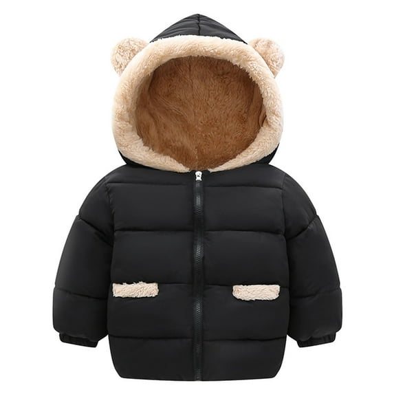 Durtebeua Puffer Jacket Boys Toddler Light Puffer Down Jacket with Hoods Outerwear 3-4 Years