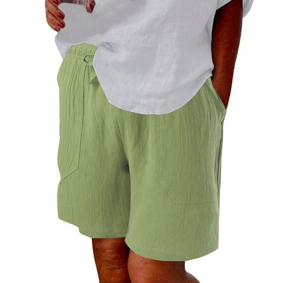 Durtebeua Running Gym Shorts Pockets Casual Shorts For Women