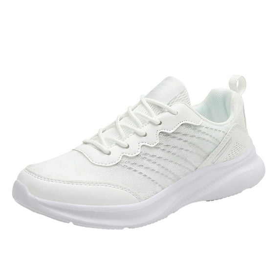 Durtebeua Shoes for Women Sneakers Womens Walking Shoes Lightweight Running Casual Gym Travel Work Sneakers for Women White,6.5
