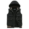 thumbnail image 1 of Durtebeua Sleeveless Jackets Coats Stand Collar Winter Casual Sport Vest with Pockets Vests For Men Casual, 1 of 5