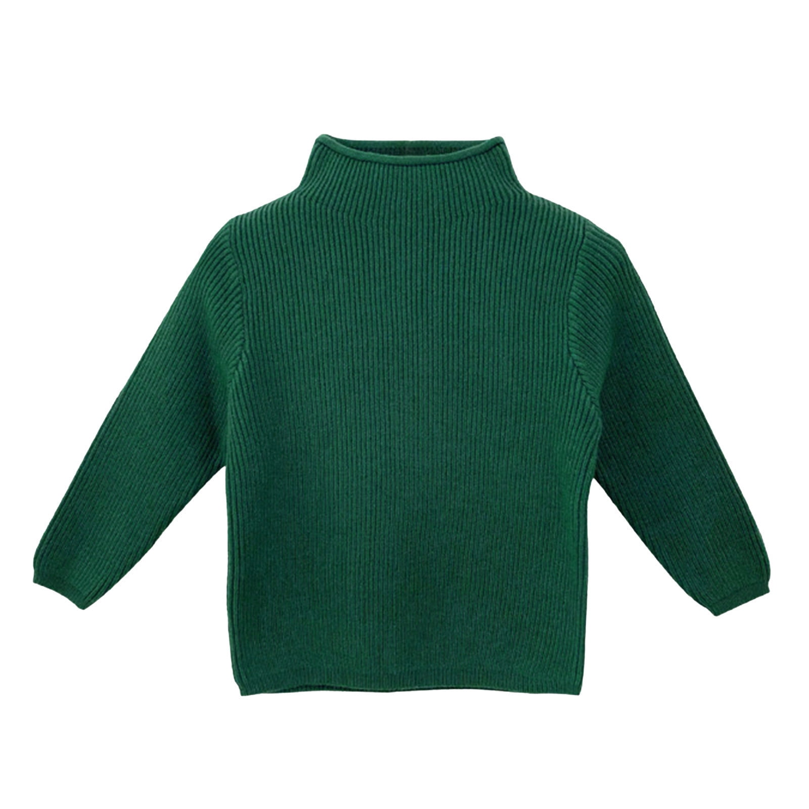 Durtebeua Sweater for Girls Toddler Children Boys Girls Ribbed Half