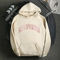 thumbnail image 1 of Durtebeua Sweatshirt for Women Women Hoodies Chicago Letter Printed Casual Long Sleeve Hooded Sweatshirt Long Sleeve Shirts for Women Hoodies for Women, 1 of 3