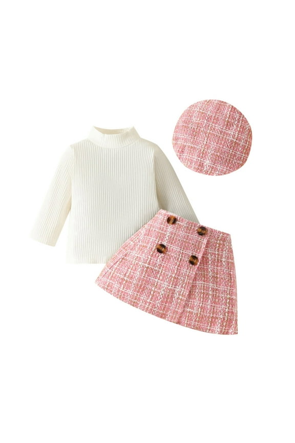 Three Piece Outfits Girls Newborn Baby Girl Romper Dress Outfits Flower Mesh Lace Ruffle Jumpsuit Dress Hat Cute Clothes Red,6-9 Months