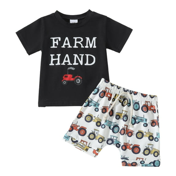 Durtebeua Toddler Baby Boy Clothes Summer Outfit Toddler Boys Outfits Kid Casual Outfits Kid Boy Clothes Set 2pcs 18-24 Months