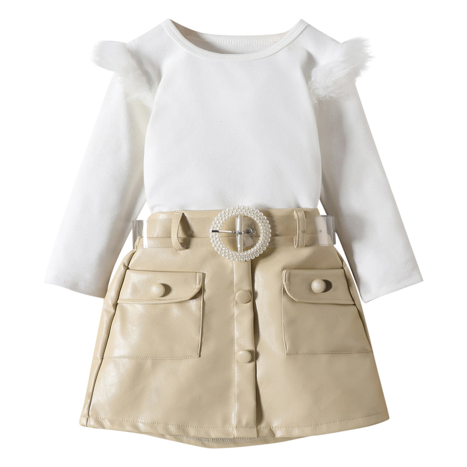 Durtebeua Toddler Baby Girl Fall Clothes Little Girl Denims Outfits